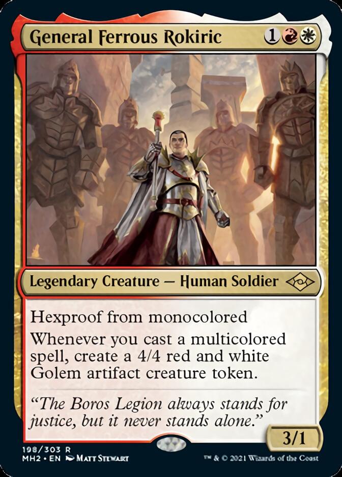 General Ferrous Rokiric [Modern Horizons 2] | Cracking-Singles