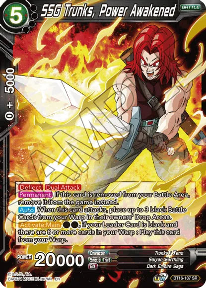 SSG Trunks, Power Awakened (BT16-107) [Realm of the Gods] | Cracking-Singles