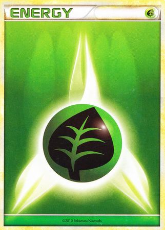 Grass Energy (2010 Unnumbered HGSS Style) [League & Championship Cards] | Cracking-Singles