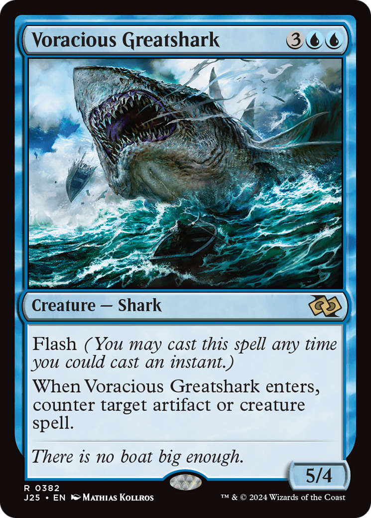 Voracious Greatshark [Foundations Jumpstart] | Cracking-Singles