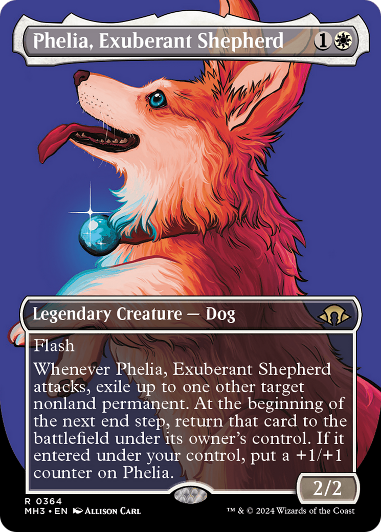 Phelia, Exuberant Shepherd (Borderless) [Modern Horizons 3] | Cracking-Singles