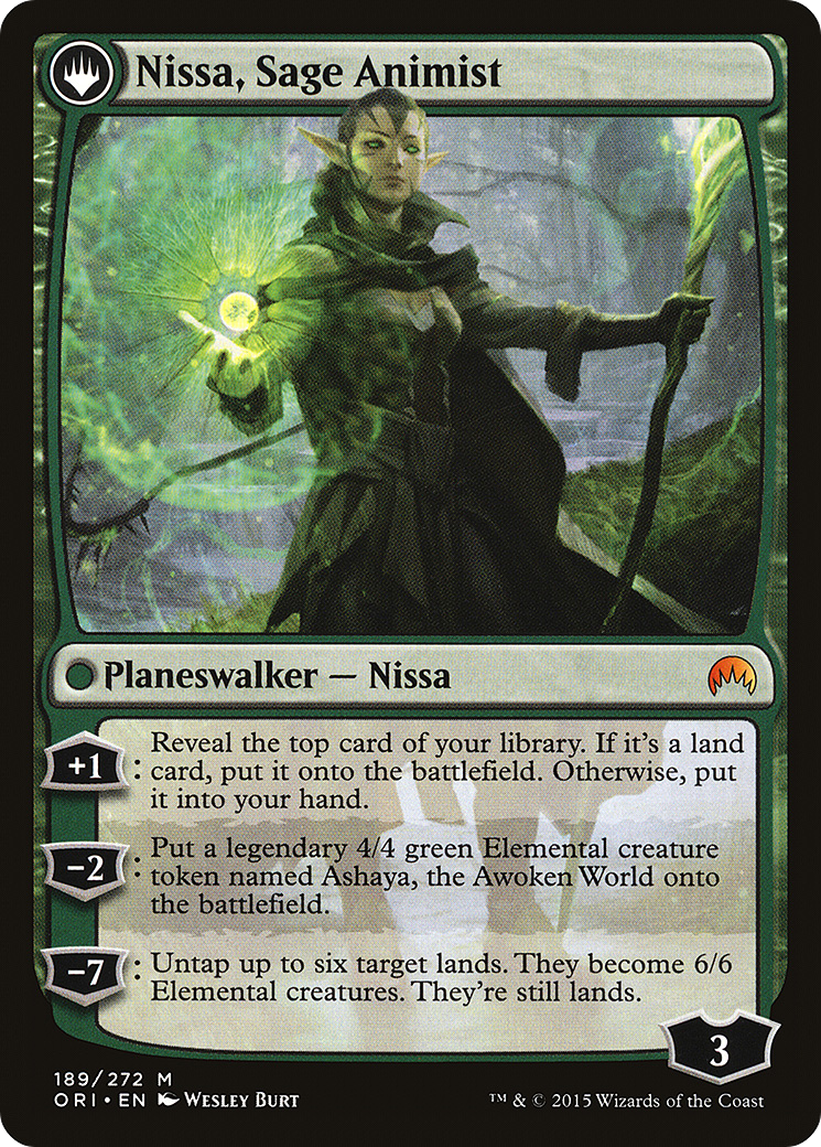 Nissa, Vastwood Seer // Nissa, Sage Animist [Secret Lair: From Cute to Brute] | Cracking-Singles