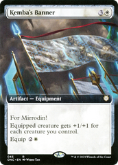 Kemba's Banner (Extended Art) [Phyrexia: All Will Be One Commander] | Cracking-Singles