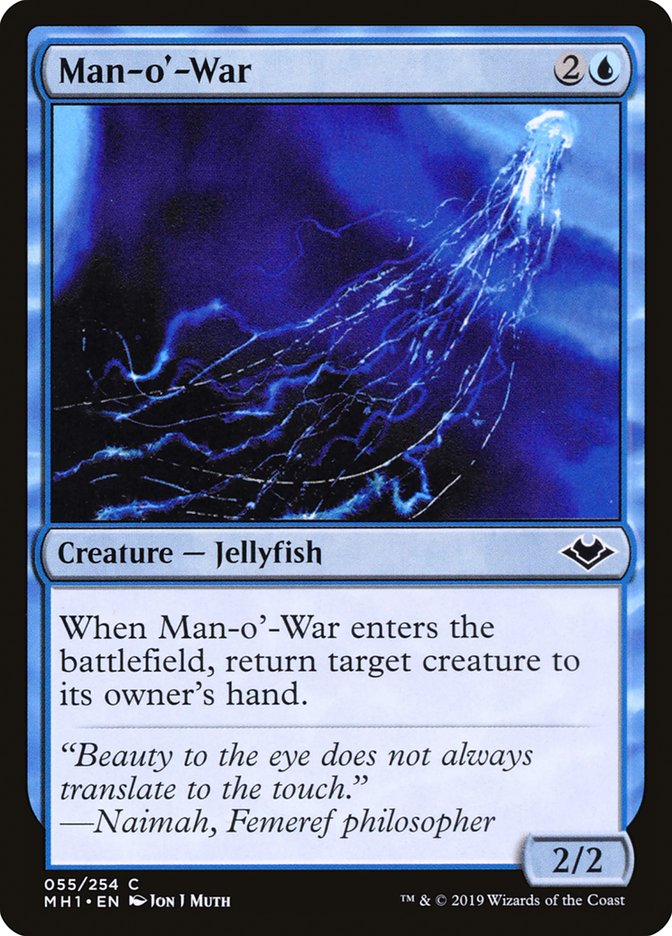 Man-o'-War [Modern Horizons] | Cracking-Singles