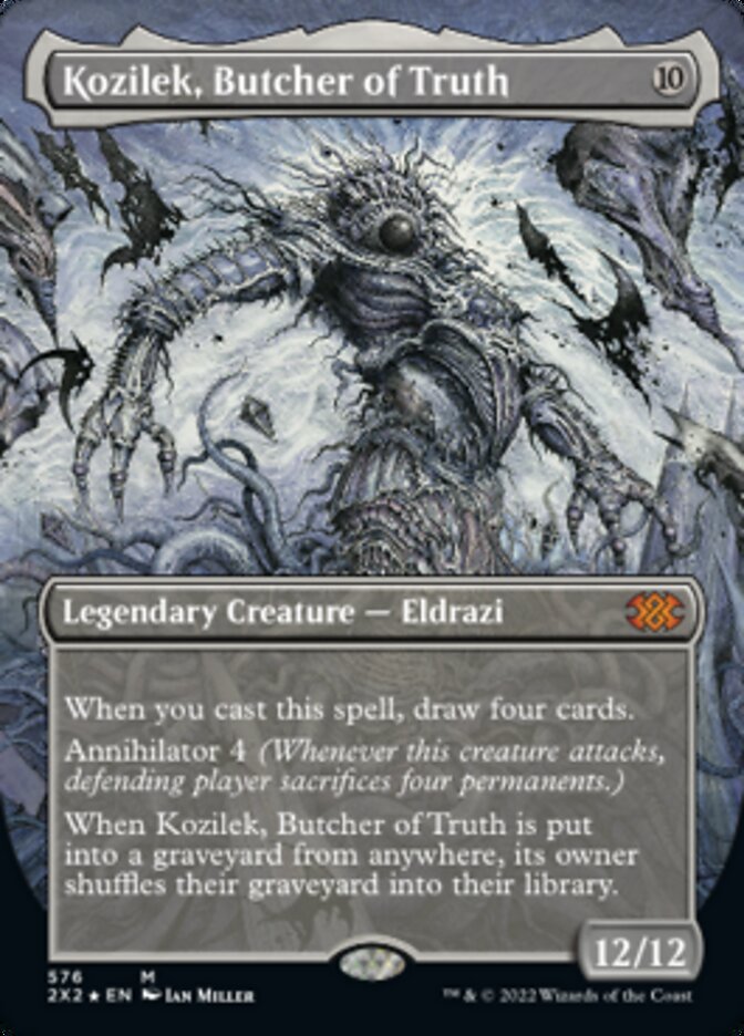 Kozilek, Butcher of Truth (Textured Foil) [Double Masters 2022] | Cracking-Singles