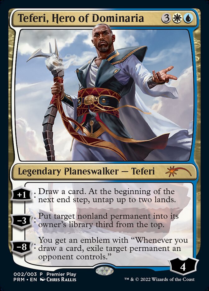 Teferi, Hero of Dominaria [Pro Tour Promos] | Cracking-Singles