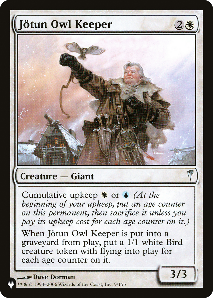 Jotun Owl Keeper [The List Reprints] | Cracking-Singles