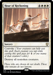 Hour of Reckoning [Phyrexia: All Will Be One Commander] | Cracking-Singles