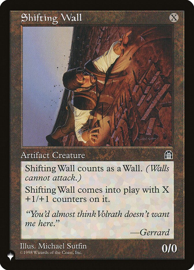 Shifting Wall [The List] | Cracking-Singles