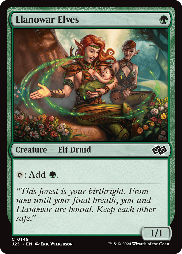 Llanowar Elves [Foundations Jumpstart] | Cracking-Singles