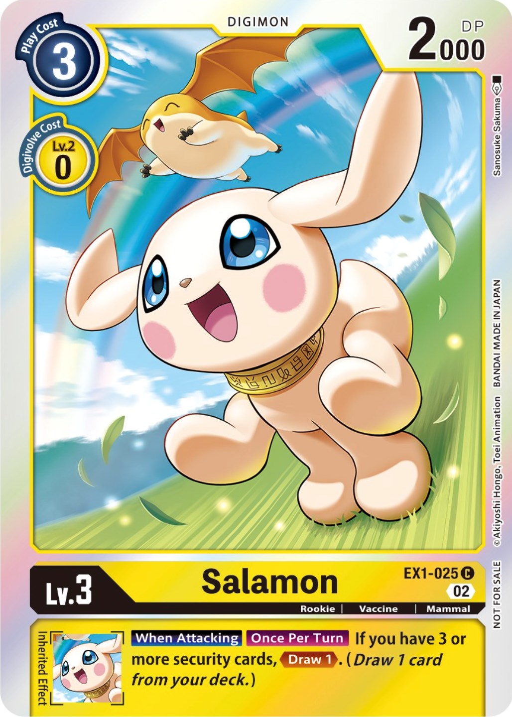 Salamon [EX1-025] (Official Tournament Pack Vol. 7) [Classic Collection Promos] | Cracking-Singles