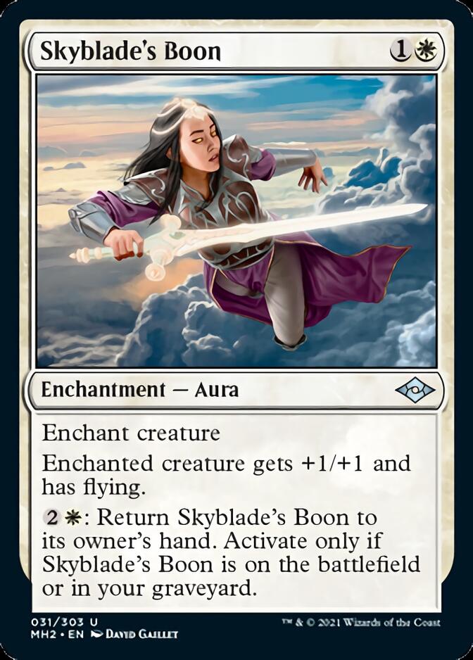 Skyblade's Boon [Modern Horizons 2] | Cracking-Singles