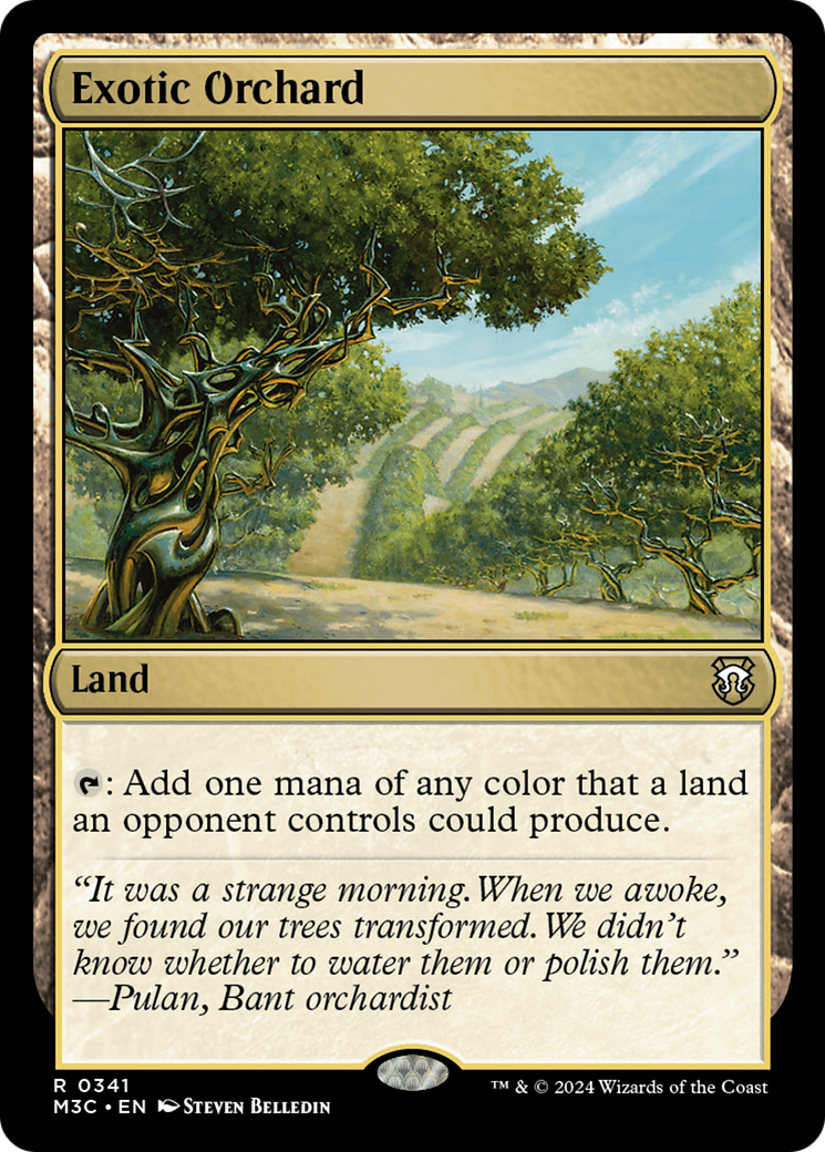 Exotic Orchard (Ripple Foil) [Modern Horizons 3 Commander] | Cracking-Singles