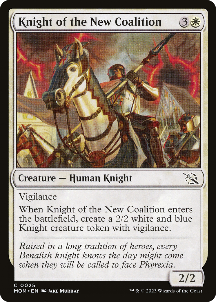 Knight of the New Coalition [March of the Machine] | Cracking-Singles