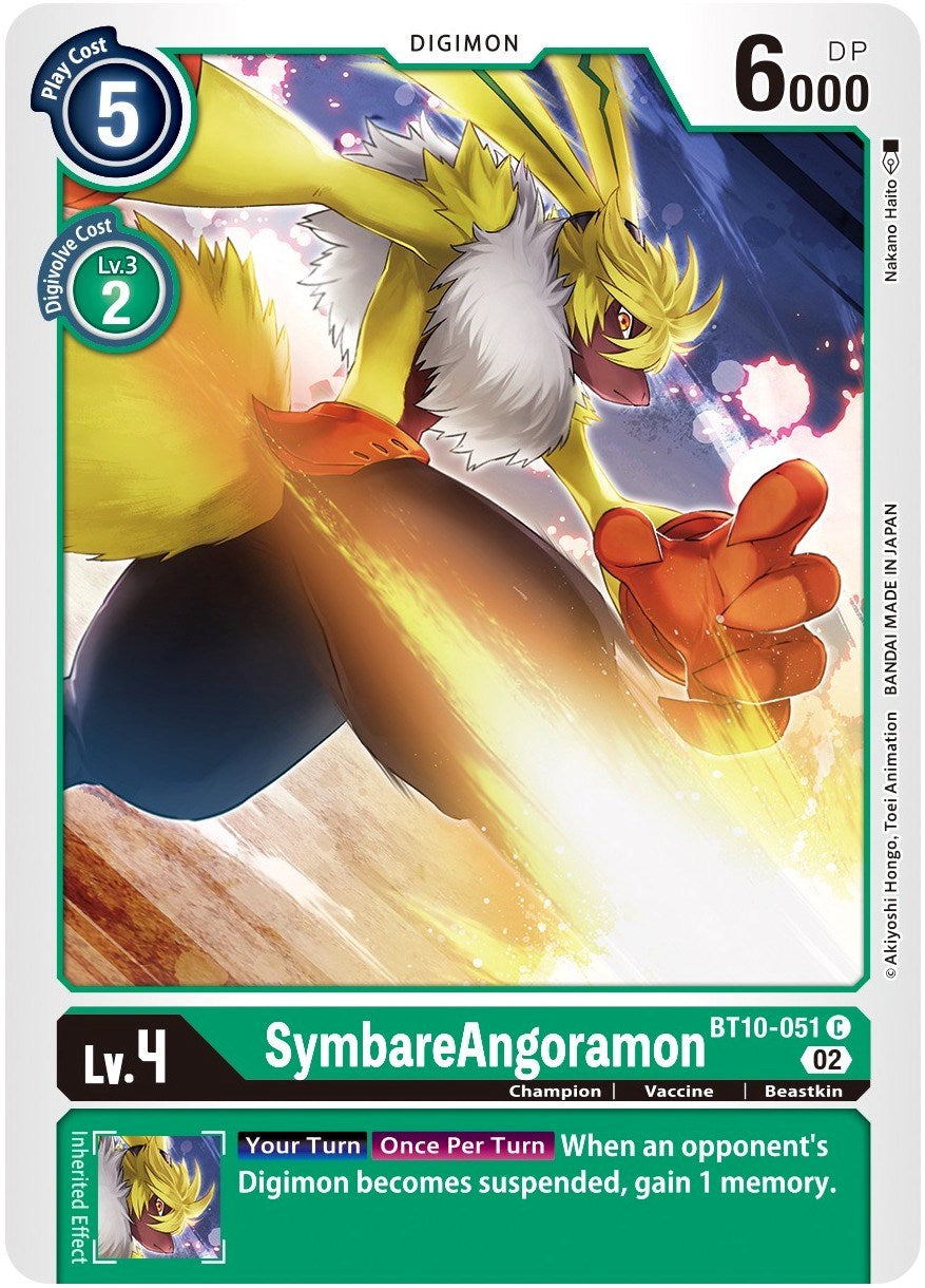 SymbareAngoramon [BT10-051] [Xros Encounter] | Cracking-Singles