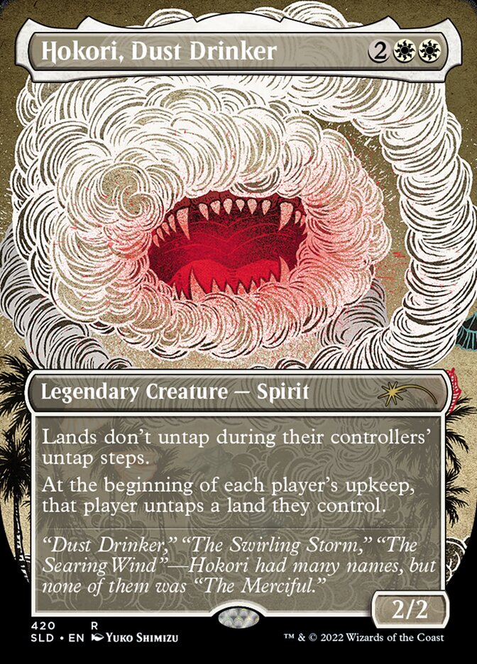 Hokori, Dust Drinker (Borderless) [Secret Lair Drop Series] | Cracking-Singles