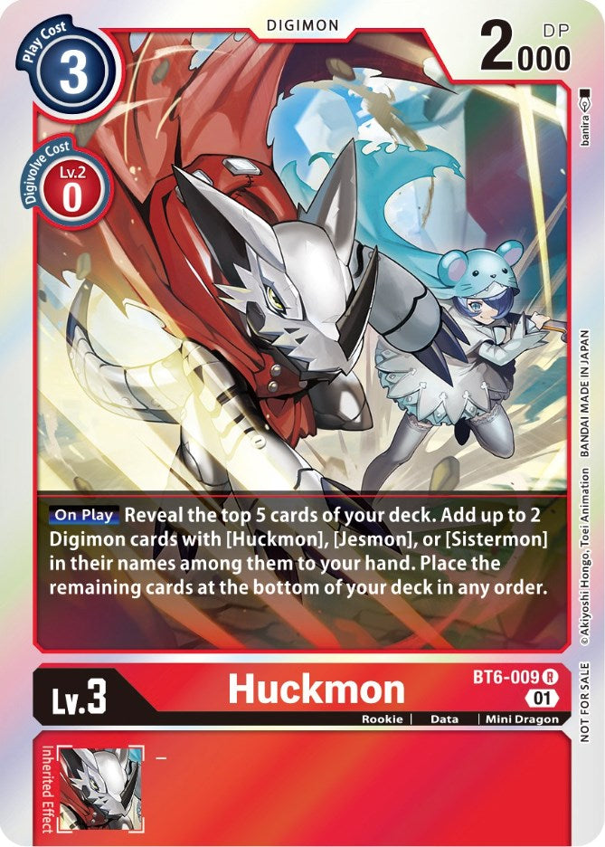 Huckmon [BT6-009] (Event Pack 3) [Double Diamond Promos] | Cracking-Singles