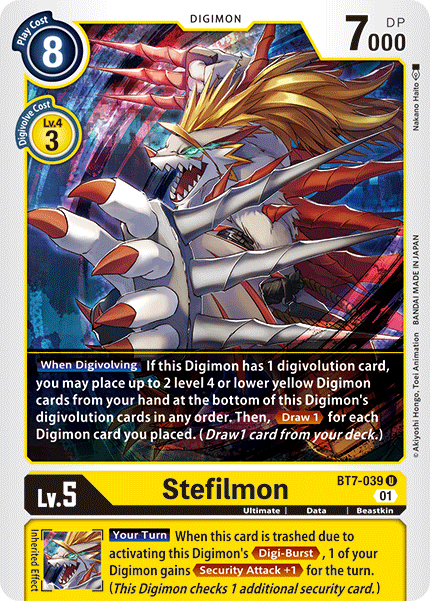 Stefilmon [BT7-039] [Next Adventure] | Cracking-Singles