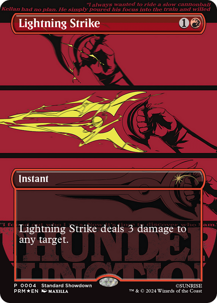 Lightning Strike [Standard Showdown Promos] | Cracking-Singles