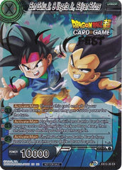 Son Goku Jr. & Vegeta Jr., Saiyan Scions (Card Game Fest 2022) (EX13-30) [Tournament Promotion Cards] | Cracking-Singles