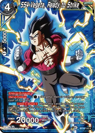 SS4 Vegeta, Ready to Strike (BT16-145) [Realm of the Gods] | Cracking-Singles