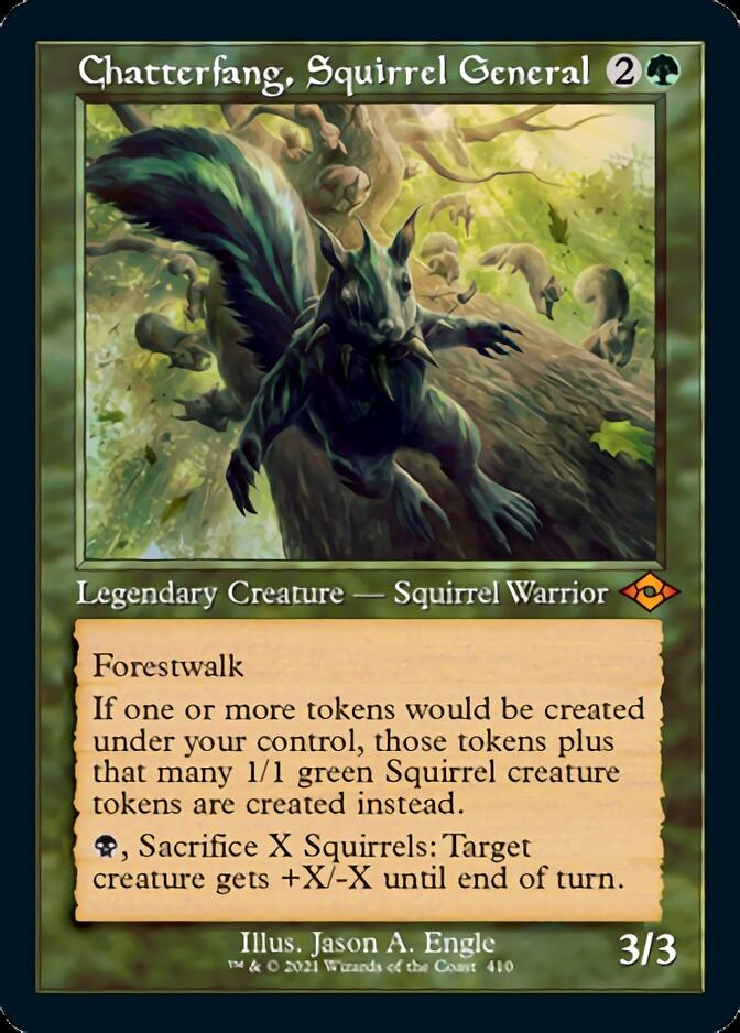 Chatterfang, Squirrel General (Retro Foil Etched) [Modern Horizons 2] | Cracking-Singles