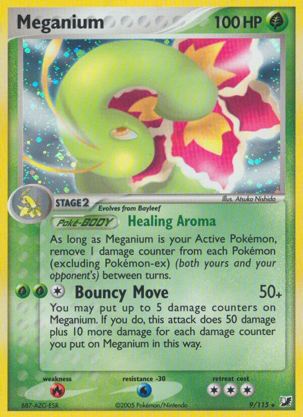 Meganium (9/115) (Theme Deck Exclusive) [EX: Unseen Forces] | Cracking-Singles