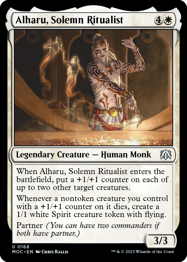 Alharu, Solemn Ritualist [March of the Machine Commander] | Cracking-Singles