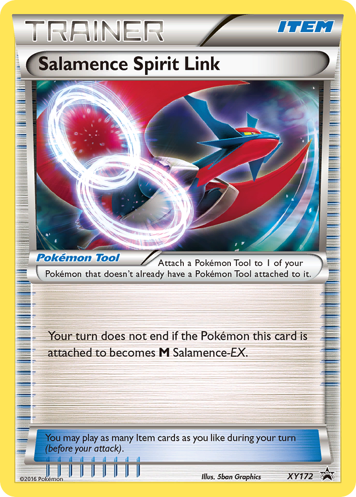 Salamence Spirit Link (XY172) [XY: Black Star Promos] | Cracking-Singles