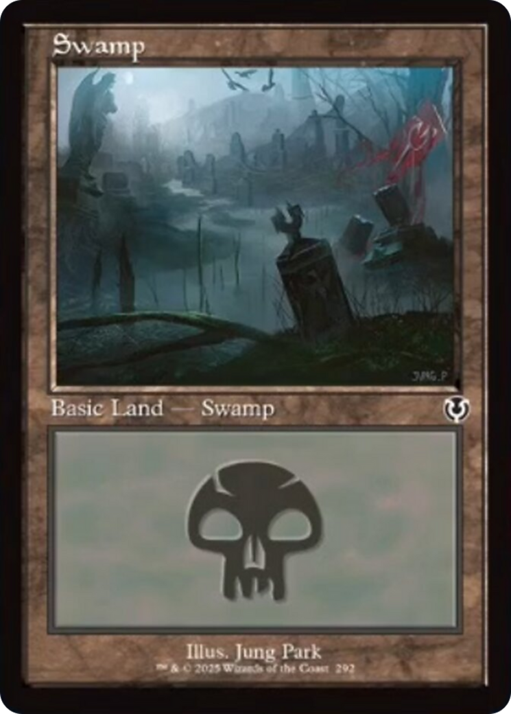 Swamp (292) (Retro Frame) [Innistrad Remastered] | Cracking-Singles