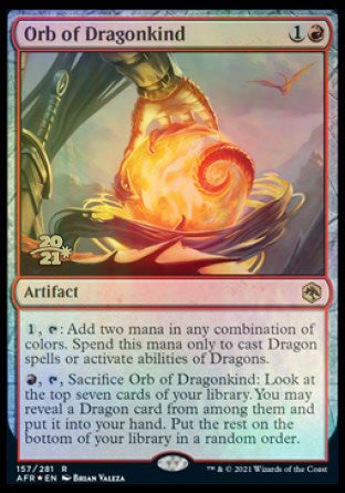 Orb of Dragonkind [Dungeons & Dragons: Adventures in the Forgotten Realms Prerelease Promos] | Cracking-Singles