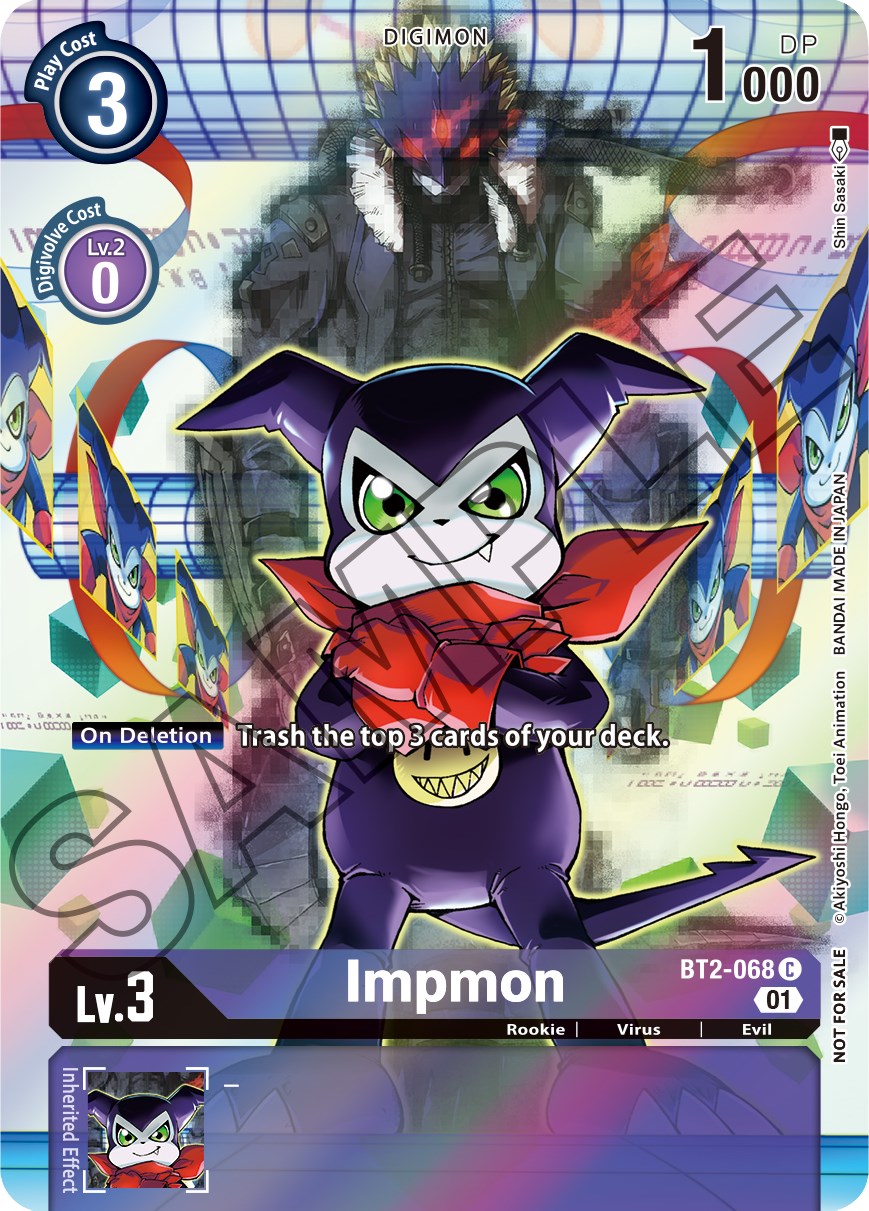 Impmon [BT2-068] (Tamer's Card Set 1) [Release Special Booster Promos] | Cracking-Singles