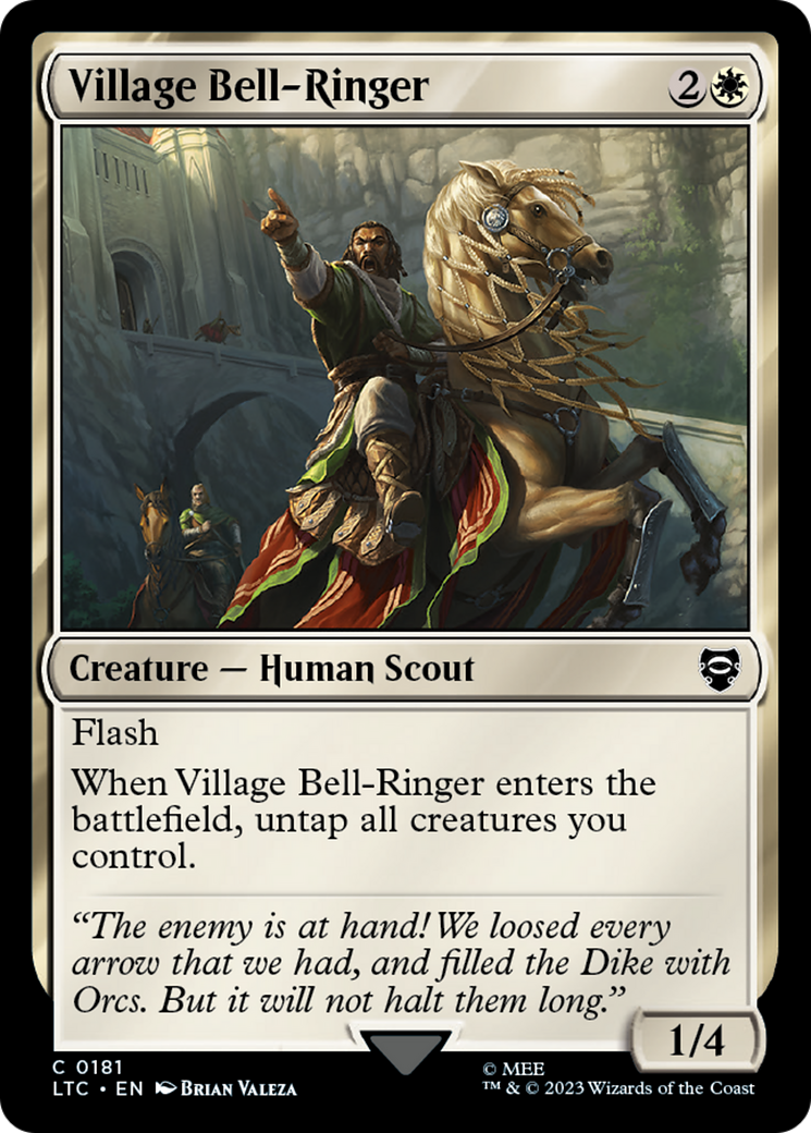 Village Bell-Ringer [The Lord of the Rings: Tales of Middle-Earth Commander] | Cracking-Singles