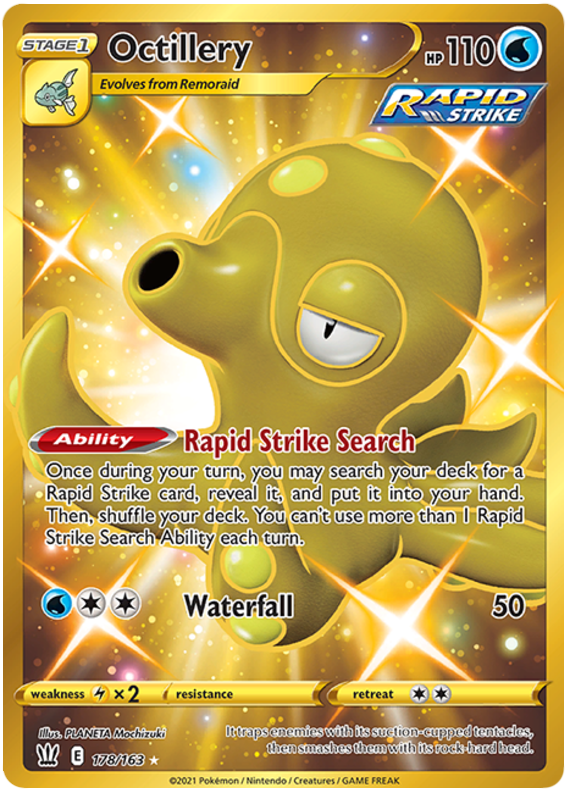 Octillery (178/163) [Sword & Shield: Battle Styles] | Cracking-Singles