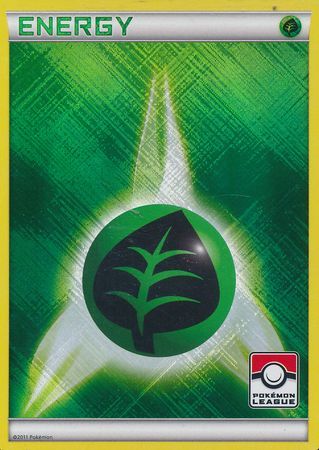 Grass Energy (2011 Pokemon League Promo) [League & Championship Cards] | Cracking-Singles