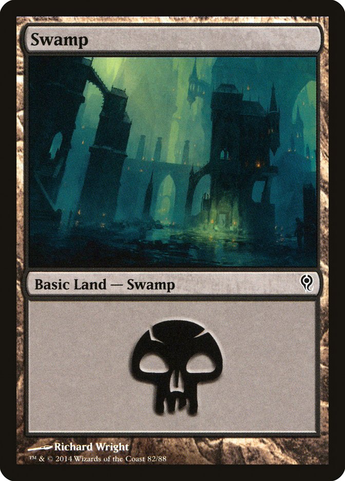 Swamp (82) [Duel Decks: Jace vs. Vraska] | Cracking-Singles