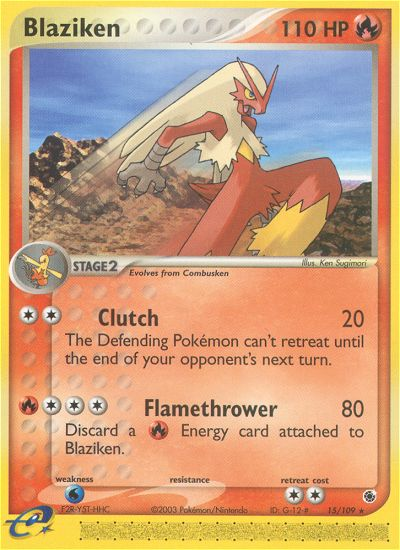 Blaziken (15/109) [EX: Ruby & Sapphire] | Cracking-Singles