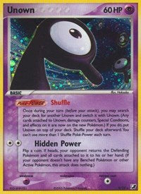 Unown (R) (R/28) [EX: Unseen Forces] | Cracking-Singles