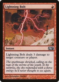 Lightning Bolt (M10) (Oversized) [Oversize Cards] | Cracking-Singles