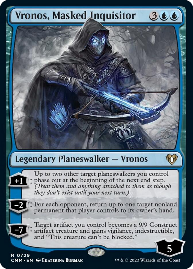 Vronos, Masked Inquisitor [Commander Masters] | Cracking-Singles