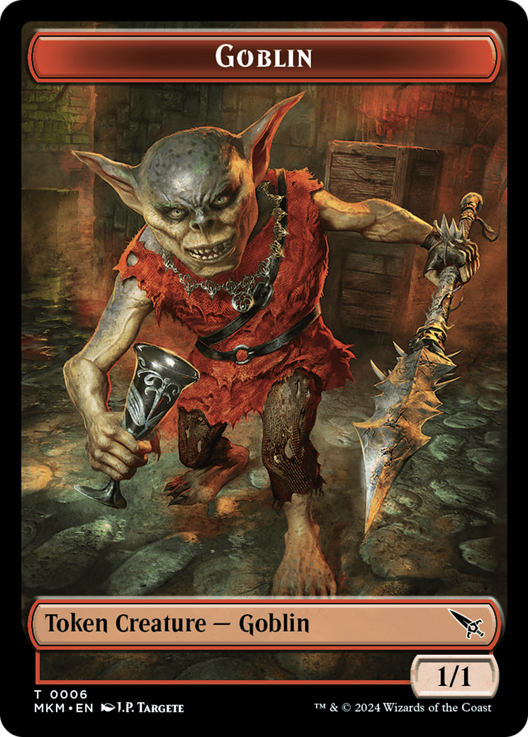 Goblin Token [Murders at Karlov Manor Tokens] | Cracking-Singles