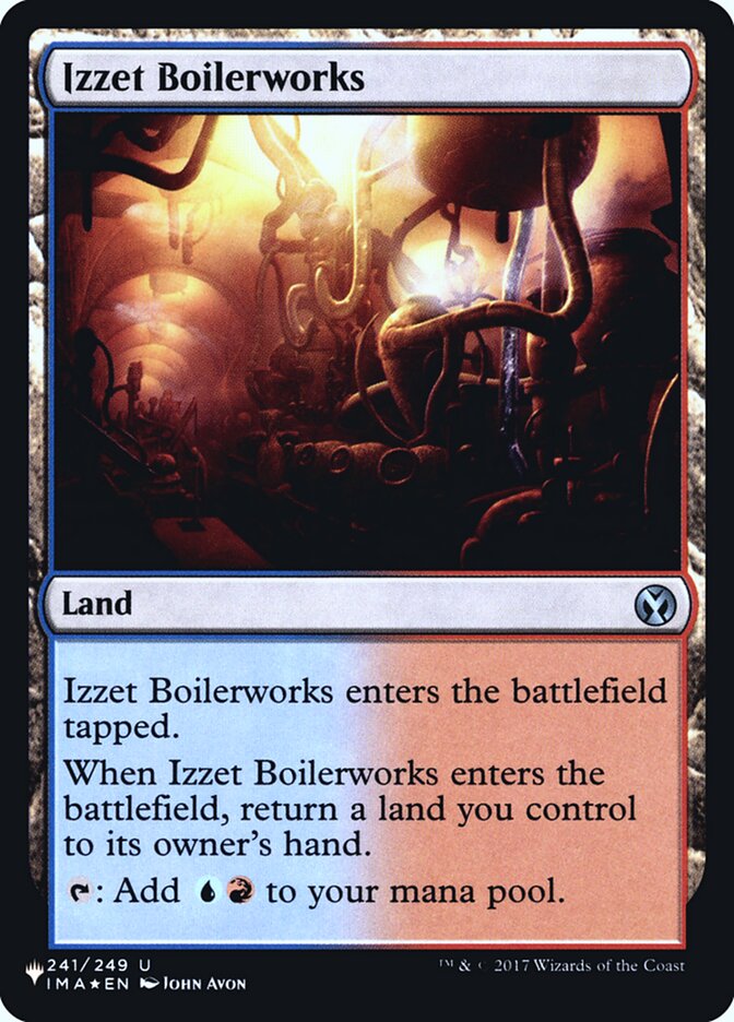 Izzet Boilerworks [Secret Lair: Heads I Win, Tails You Lose] | Cracking-Singles