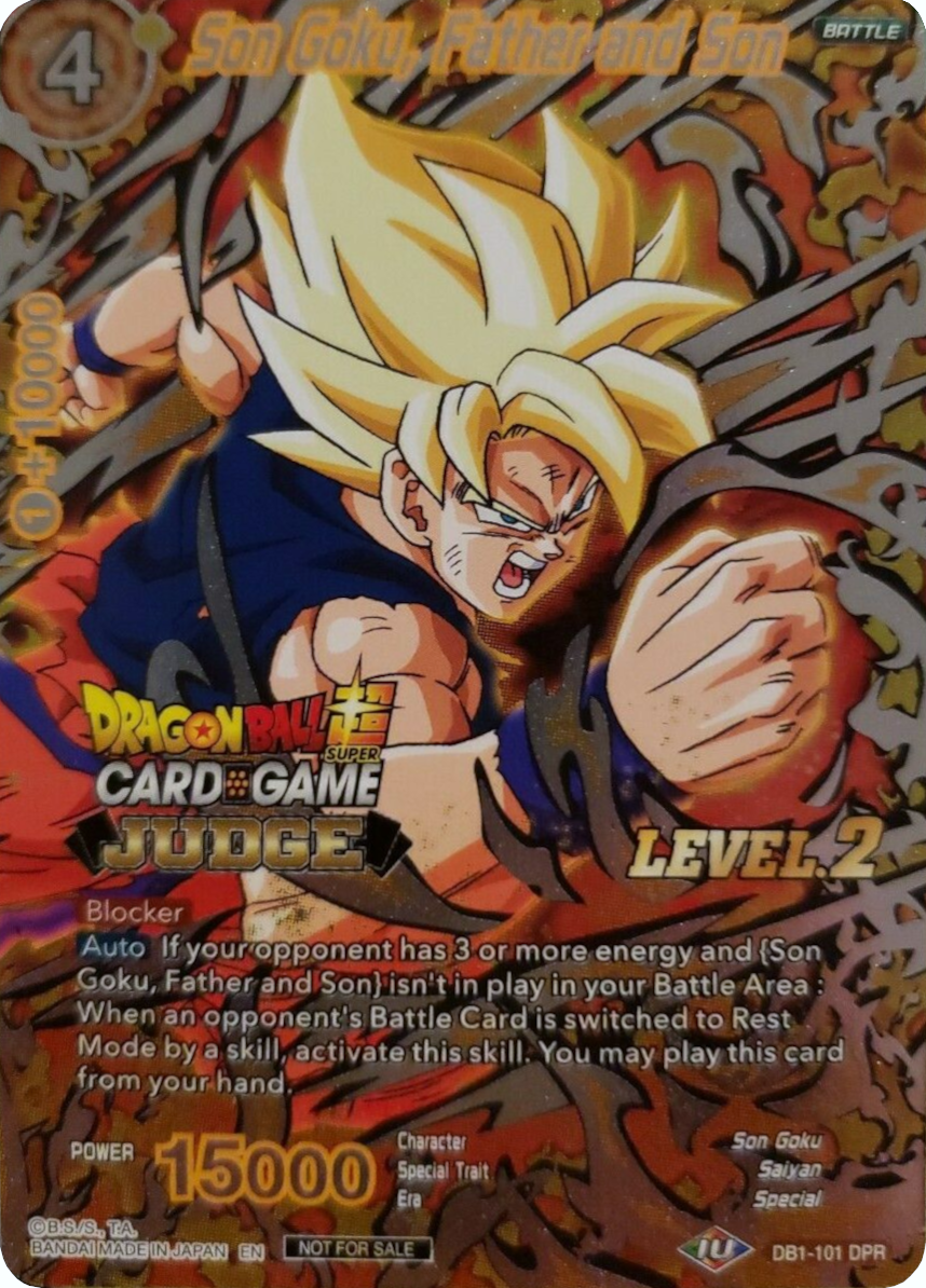 Son Goku, Father and Son (Level 2) (DB1-101) [Promotion Cards] | Cracking-Singles