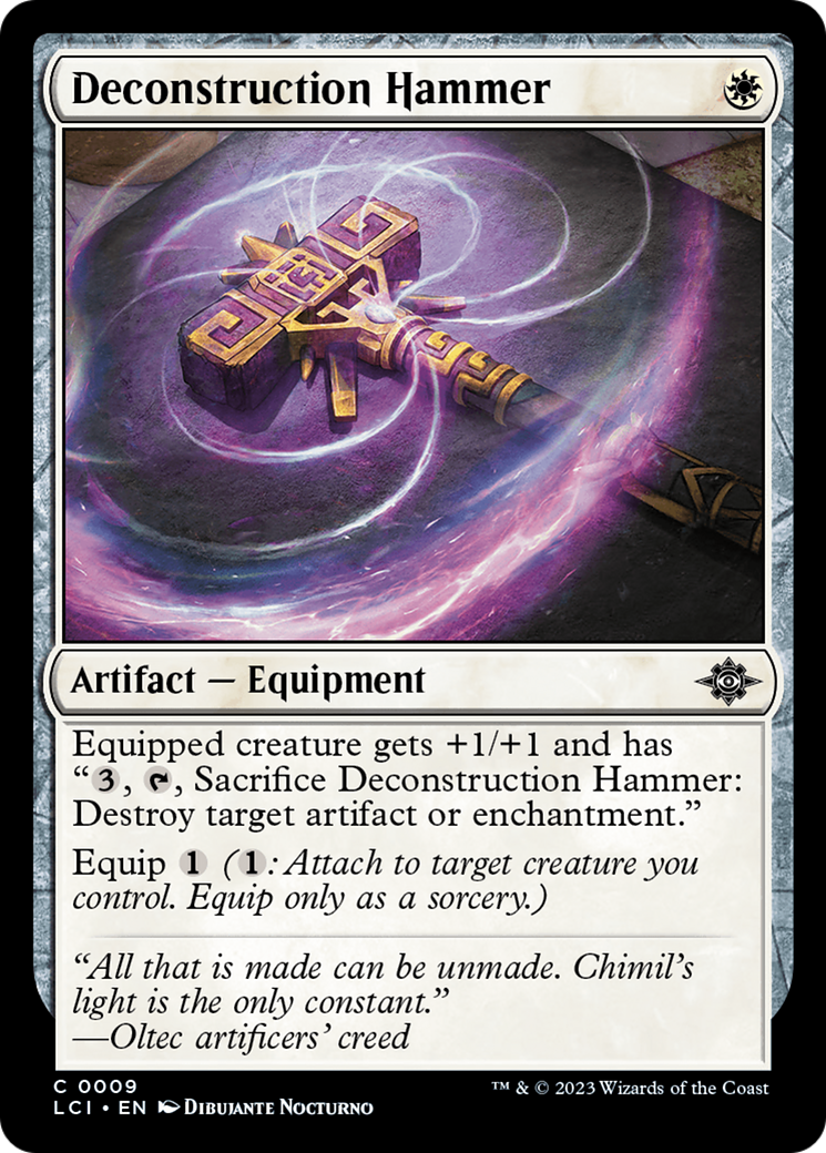 Deconstruction Hammer [The Lost Caverns of Ixalan] | Cracking-Singles