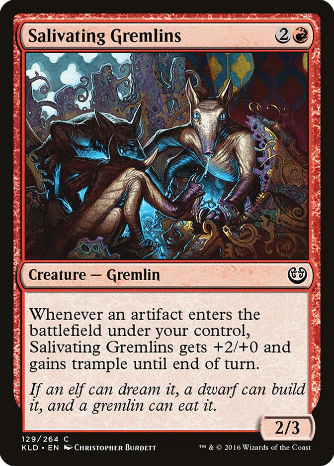 Salivating Gremlins [Kaladesh] | Cracking-Singles