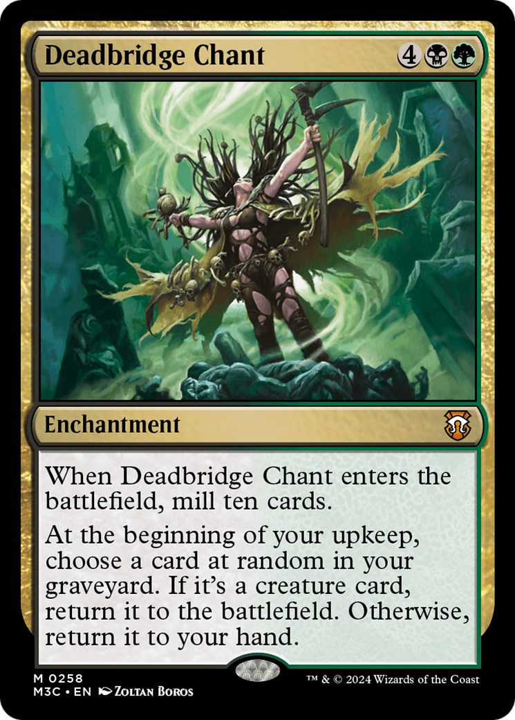 Deadbridge Chant (Ripple Foil) [Modern Horizons 3 Commander] | Cracking-Singles