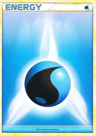 Water Energy (2010 Unnumbered HGSS Style) [League & Championship Cards] | Cracking-Singles