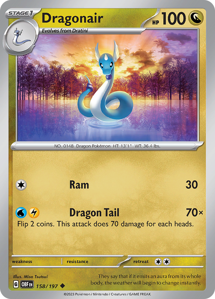 Dragonair (158/197) [Scarlet & Violet: Obsidian Flames] | Cracking-Singles