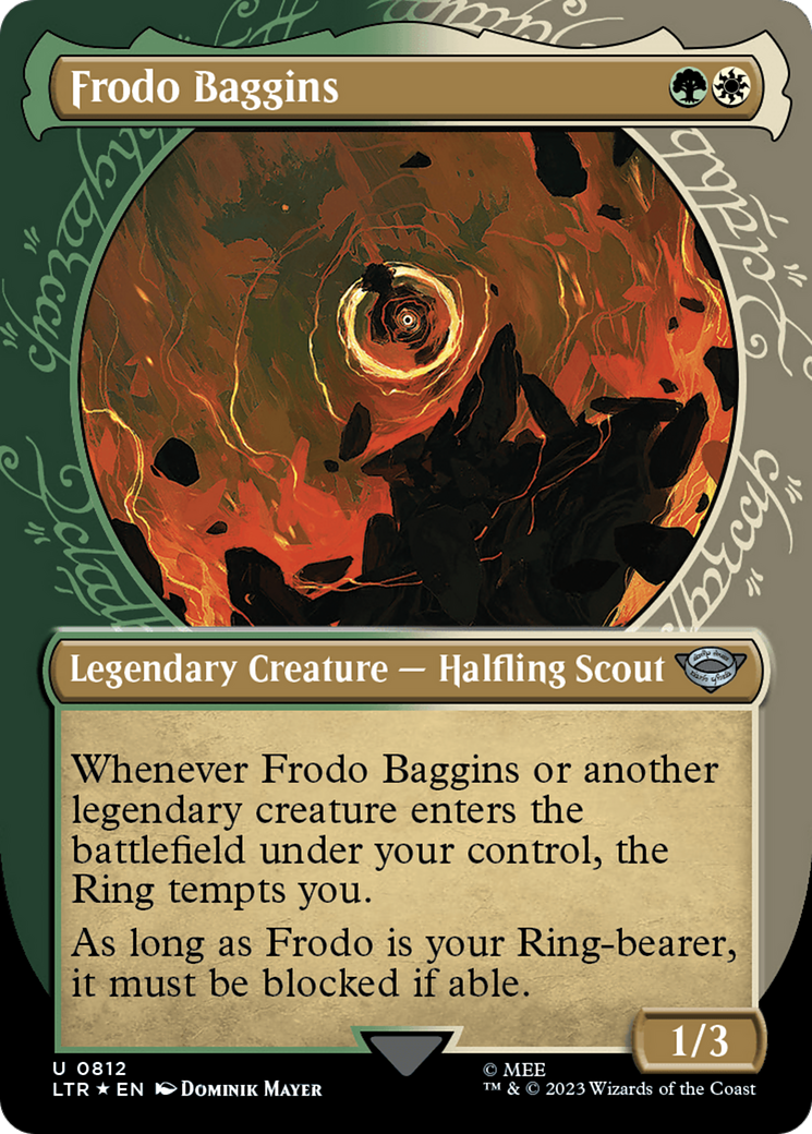 Frodo Baggins (Showcase) (Surge Foil) [The Lord of the Rings: Tales of Middle-Earth] | Cracking-Singles