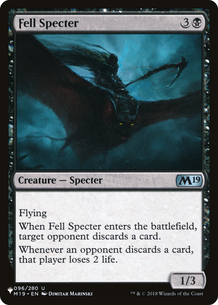 Fell Specter [The List Reprints] | Cracking-Singles